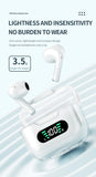 Wireless Bluetooth Earphones TWS HIFI Stereo Mic Waterproof Sports Headphones HD Call Headset LED Display Music Gaming Earbuds